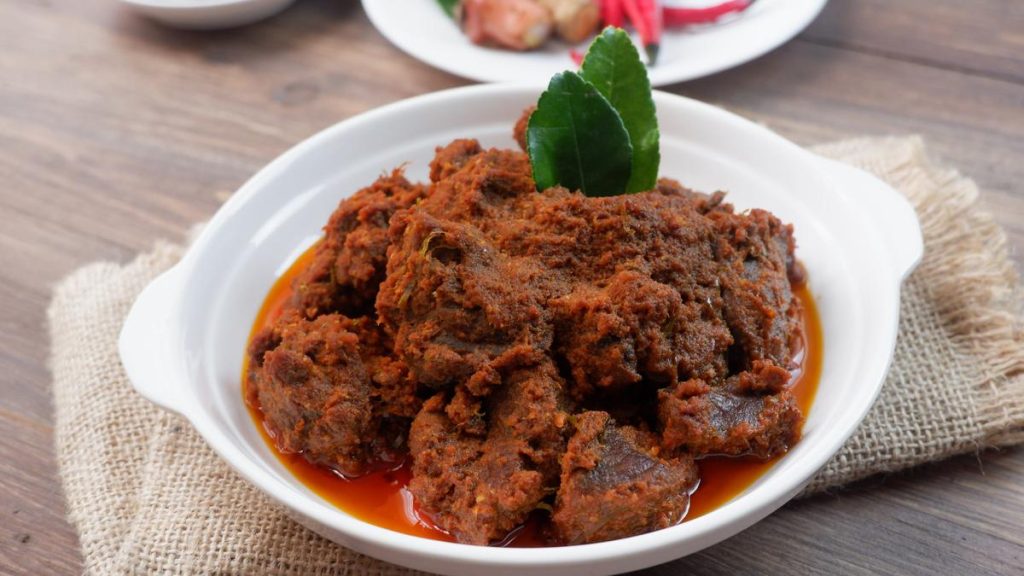 Rendang dengan rasa yang sangat Khas